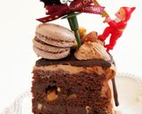 * クリスマス ☆ チョコナッツケーキ♪作り方19写真