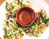 大根の葉でパーティーお好み焼き作り方9写真