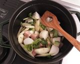 簡単カブとセロリのスープ作り方4写真