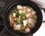簡単カブとセロリのスープ作り方5写真