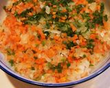 1歳児もパクパク！野菜たっぷりハンバーグ作り方1写真