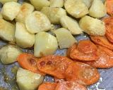 ポテトと人参のパルメザンチーズ焼き作り方3写真