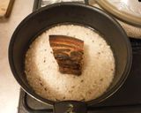 男のベーコン炊き込みご飯作り方1写真