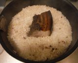 男のベーコン炊き込みご飯作り方4写真