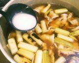 鍋焼き豚南蛮うどん！(ユズ風味)作り方9写真