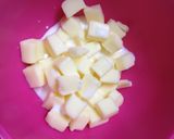 ブロック型プロセスチーズのチーズソース作り方2写真