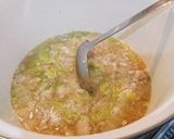 白菜で中華スープ作り方5写真