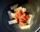キムチヨーグルトうどん作り方4写真