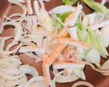 5分で簡単！玉ねぎとネギのカレー炒め作り方3写真