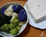 ブロッコリー等の白和え作り方1写真