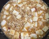 鶏むね挽肉でヘルシー麻婆豆腐作り方4写真