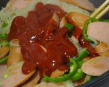 ナポリタン丼作り方5写真