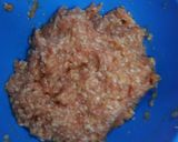 豚肉の肉だんご作り方4写真