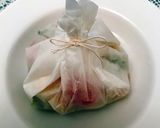 パスタの包み焼き〜サンタの贈り物風〜＊*作り方8写真