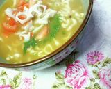 ✿艶うどんカレーに❀ラッキョと福神漬け風作り方5写真