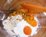 たっぷりかぼちゃと米粉のカップケーキ♡作り方1写真