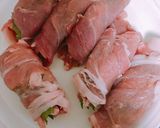 グリルで簡単✨梅肉&大葉巻きトンカツ作り方4写真