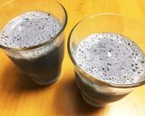 バナナとブルーベリーのスムージー作り方3写真