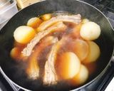 ☆じっくり煮込む!角煮風!スペアリブ☆作り方6写真