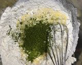 抹茶のリース焼きドーナツ作り方1写真