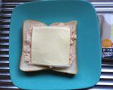 コンビニサラダでアツアツトースト作り方3写真