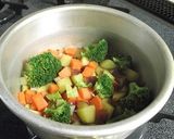 カラフル野菜のクリチマヨ和え作り方3写真