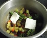カラフル野菜のクリチマヨ和え作り方4写真
