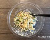ヤーコンときゅうりのマヨぽん和え作り方4写真