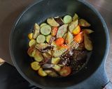 アンチョビ缶の夏野菜マリネ風作り方5写真