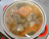 アサリと豆腐と青梗菜のキムチチゲ作り方4写真