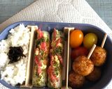 洗い物なし〜お弁当竹輪〜(o˘◡˘o)♡作り方12写真