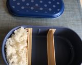 洗い物なしでお弁当作り〜(o˘◡˘o)♡作り方1写真