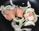カンタン親子丼風作り方1写真