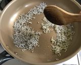 豆苗とジャコの炒め物作り方5写真