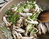 豆苗とジャコの炒め物作り方6写真