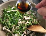 豆苗とジャコの炒め物作り方8写真