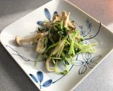 豆苗とジャコの炒め物作り方10写真