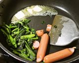 別茹で不要！フライパンdeクリームパスタ作り方1写真