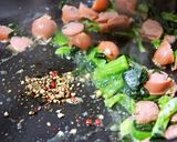 別茹で不要！フライパンdeクリームパスタ作り方2写真