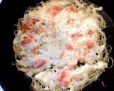 カッペリーニ消費に！パスタdeピザ☆作り方4写真