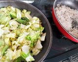 ダイエットでも★大盛ピリ辛焼きそば❤作り方3写真