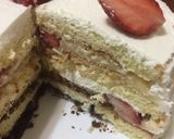 苺 ヨーグルトムース ドームケーキ作り方13写真