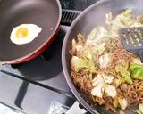 ダイエットでも★大盛ピリ辛焼きそば❤作り方7写真
