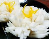 おせちを華やかに(〃∇〃)菊花蕪作り方7写真