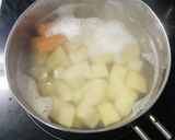 簡単☆美味い 玉ねぎヨーグルトのポテサラ作り方1写真