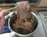 最速の肉そば作り方14写真