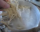 最速の肉そば作り方12写真