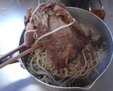 最速の肉そば作り方26写真