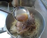 最速の肉そば作り方25写真
