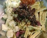 大豆の仲間と梅の仲間の和え物作り方1写真